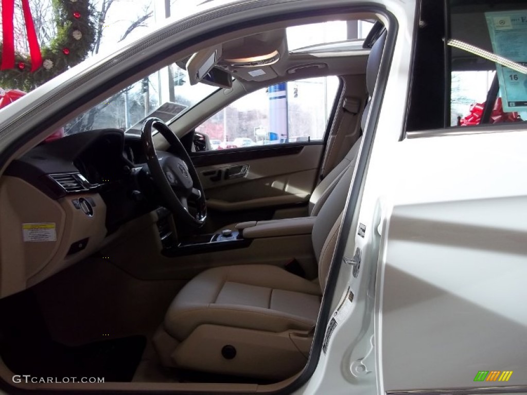 2011 E 350 4Matic Wagon - Arctic White / Almond/Mocha photo #12