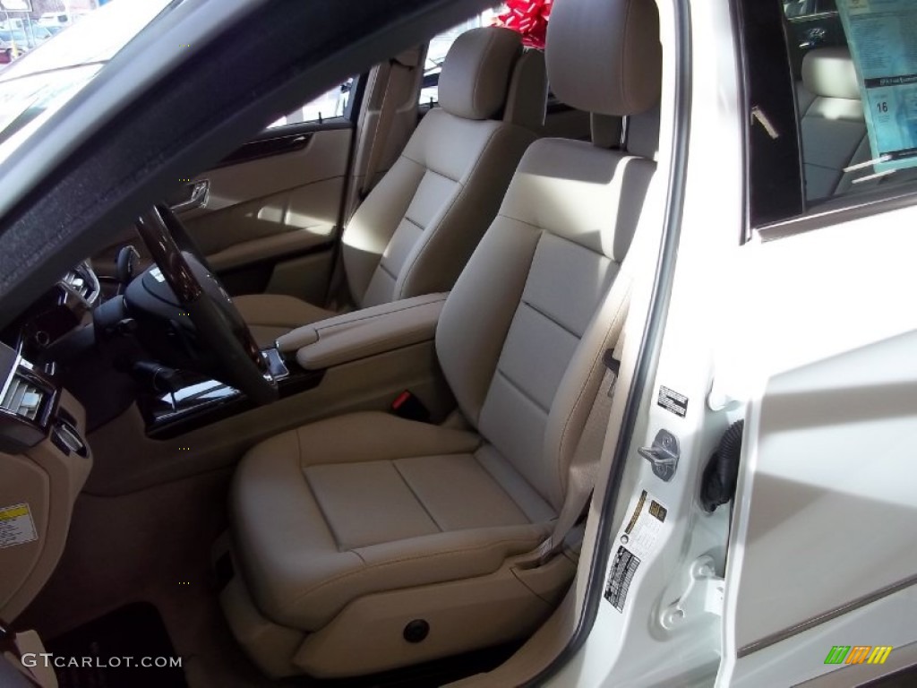2011 E 350 4Matic Wagon - Arctic White / Almond/Mocha photo #13