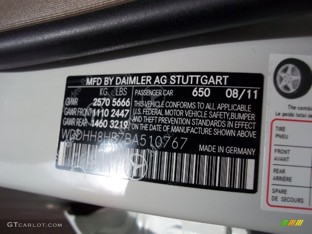 2011 E 350 4Matic Wagon - Arctic White / Almond/Mocha photo #22