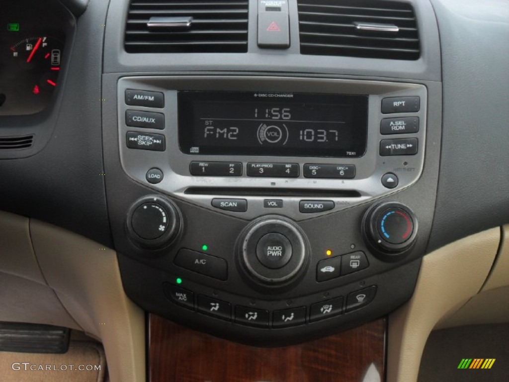 2007 Accord EX Coupe - Desert Mist Metallic / Ivory photo #12