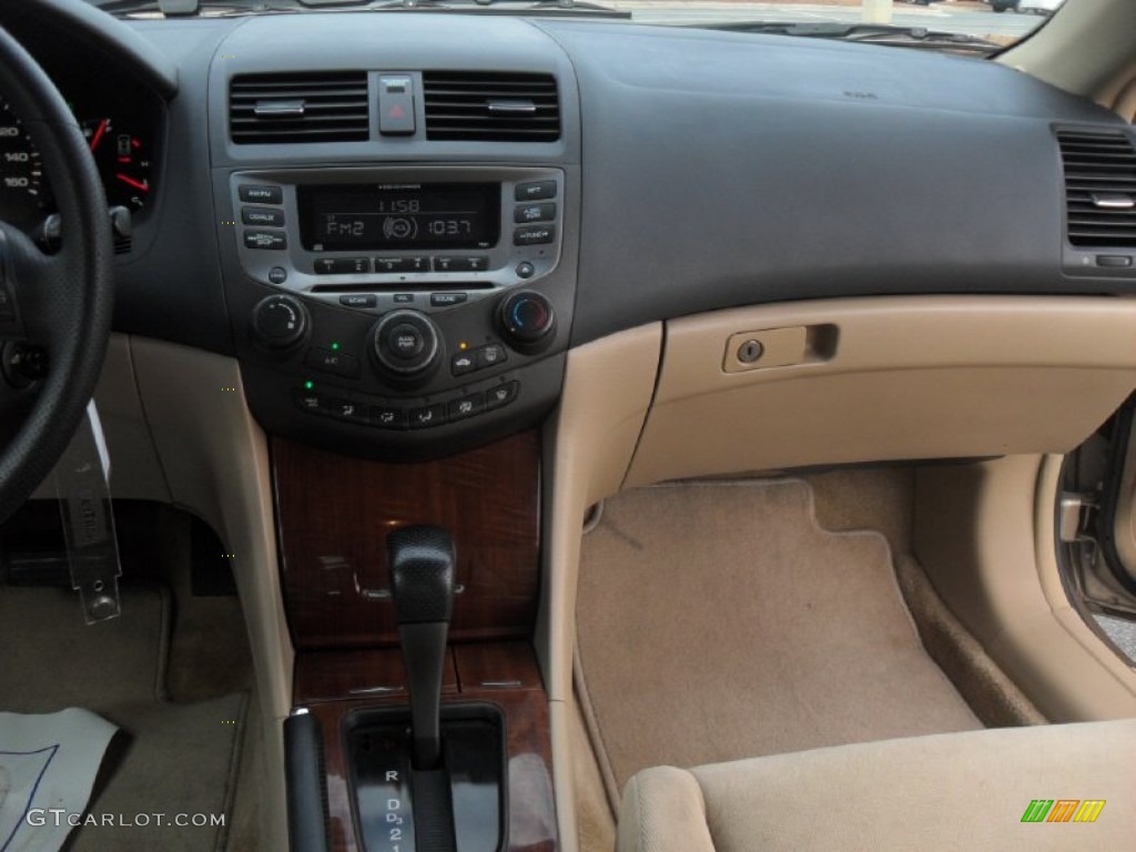 2007 Accord EX Coupe - Desert Mist Metallic / Ivory photo #18