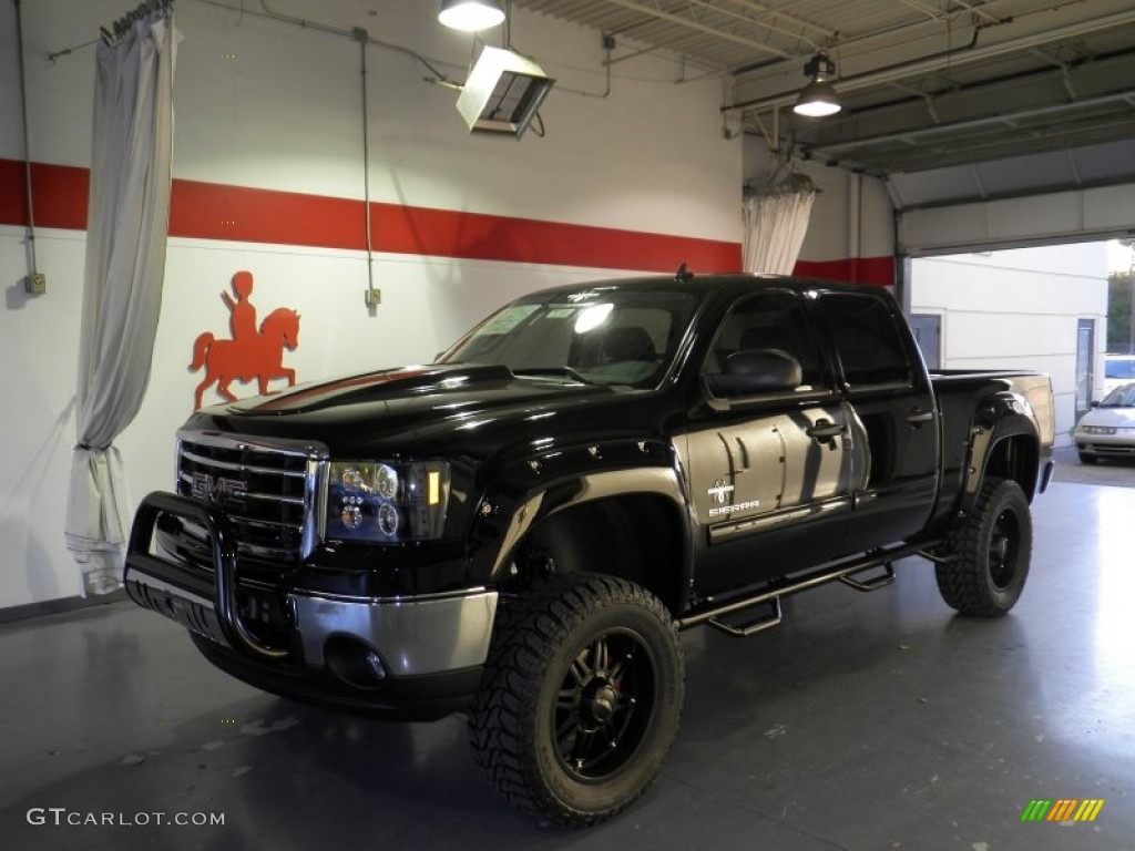 2012 GMC Sierra 1500 SLE Crew Cab 4x4 Custom Wheels Photo #58288691