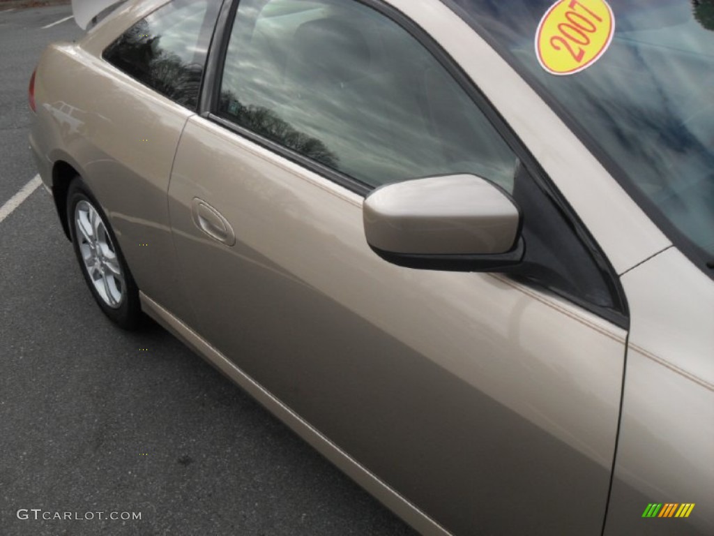 2007 Accord EX Coupe - Desert Mist Metallic / Ivory photo #22