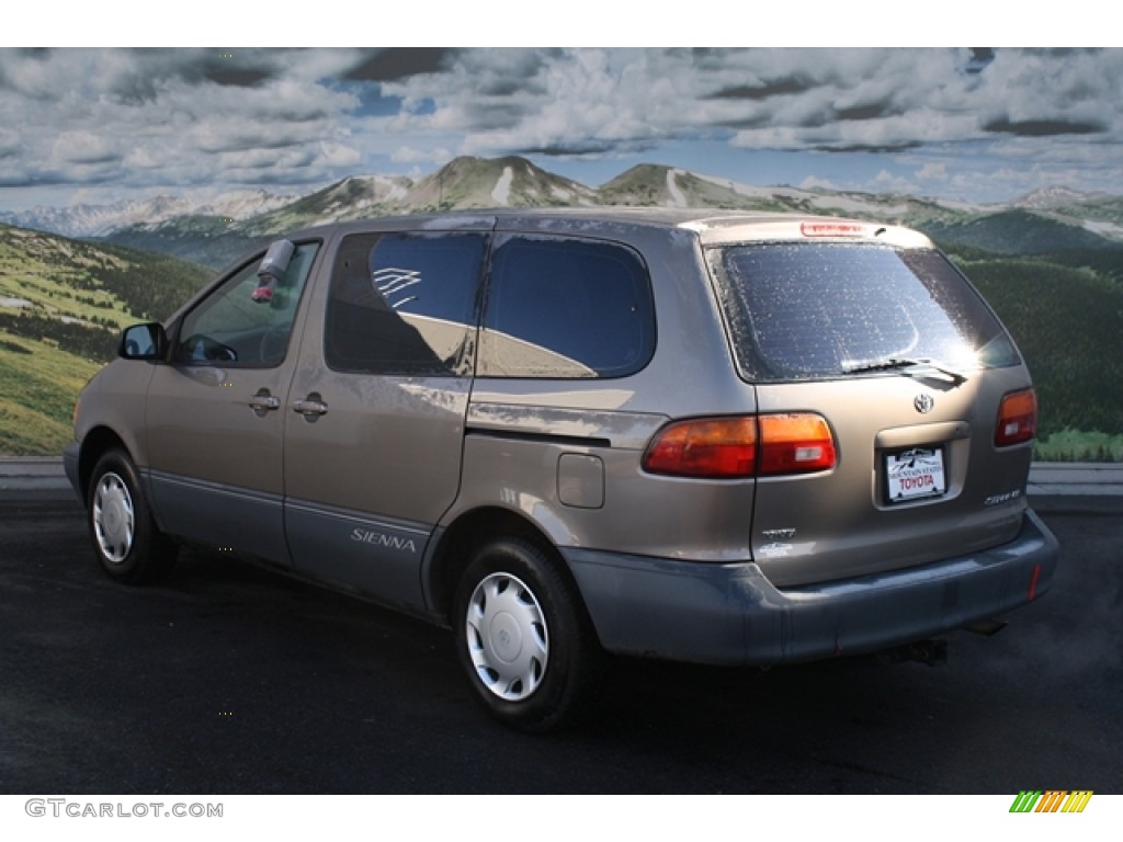 1999 Sienna CE - Sable Pearl / Oak Beige photo #2