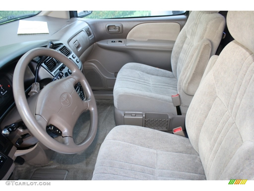 1999 Sienna CE - Sable Pearl / Oak Beige photo #4