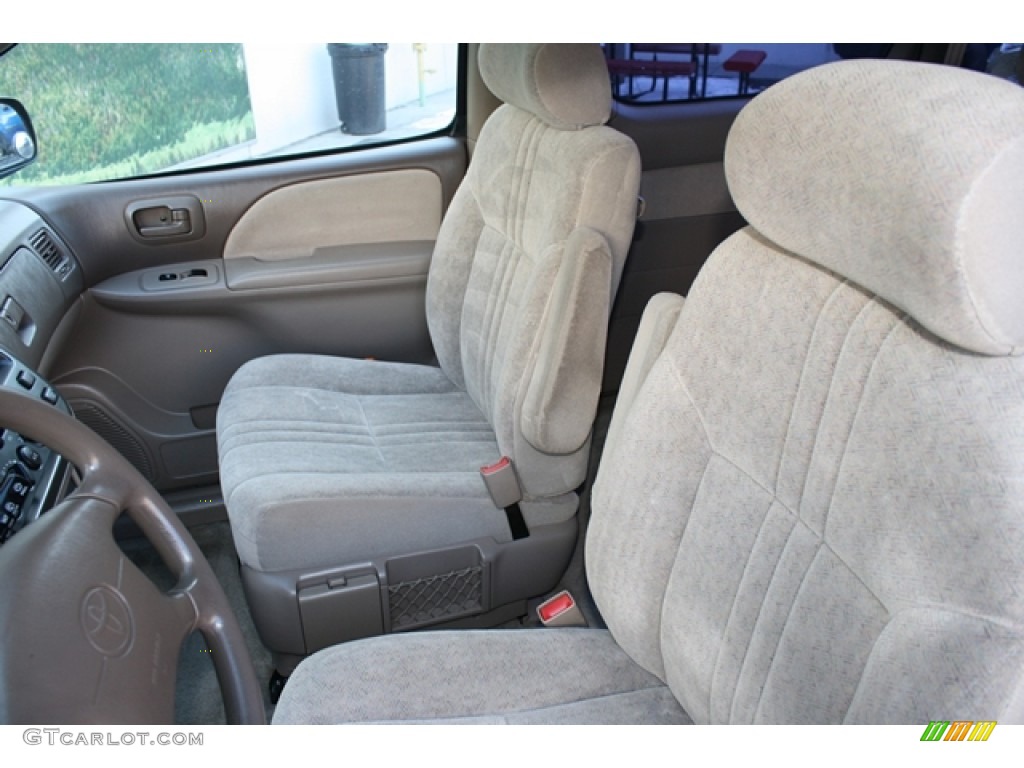 1999 Sienna CE - Sable Pearl / Oak Beige photo #7