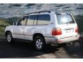 1999 Natural White Toyota Land Cruiser   photo #2