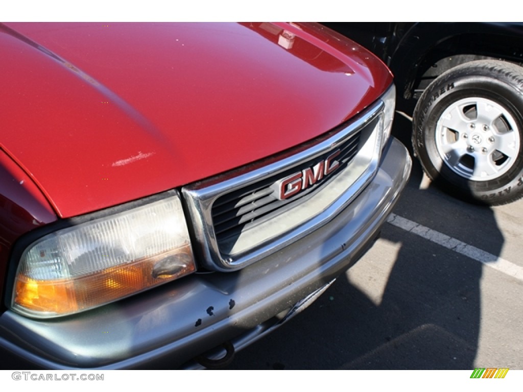 1998 Jimmy SLT 4x4 - Cherry Red Metallic / Graphite photo #20