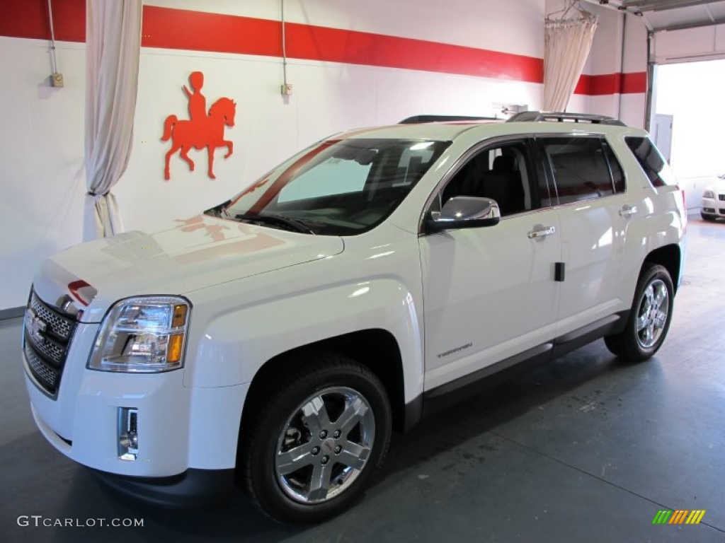 2012 Terrain SLT - Olympic White / Jet Black photo #1