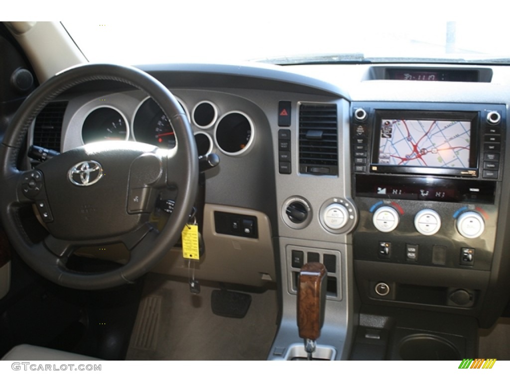 2010 Tundra Limited CrewMax 4x4 - Pyrite Brown Mica / Sand Beige photo #14