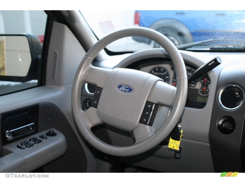 2007 F150 XLT SuperCrew - Forest Green Metallic / Medium Flint photo #14