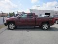 2008 Deep Ruby Metallic Chevrolet Silverado 1500 LT Extended Cab 4x4  photo #2