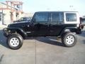 2010 Jeep Wrangler Unlimited Sahara 4x4 Custom Wheels