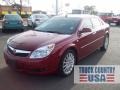 2008 Red Jewel Saturn Aura XR  photo #1
