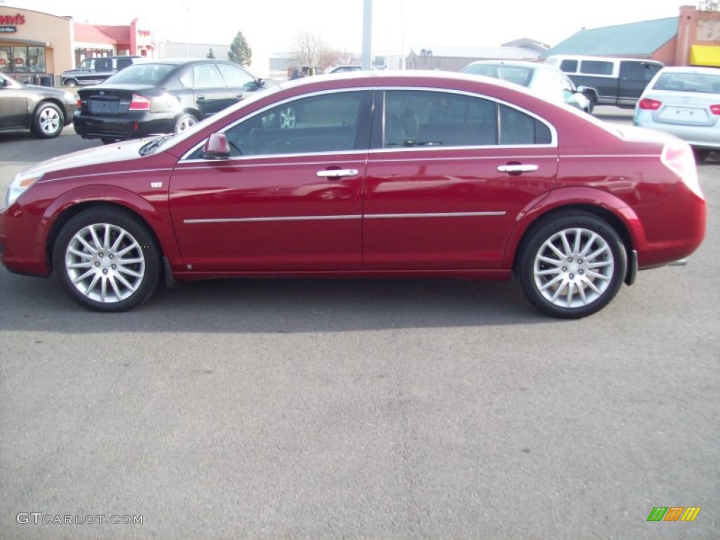 2008 Aura XR - Red Jewel / Gray photo #2