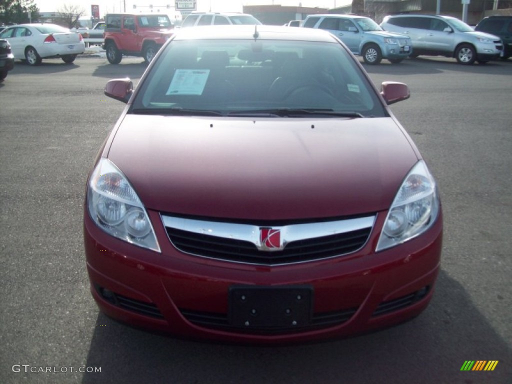 2008 Aura XR - Red Jewel / Gray photo #16