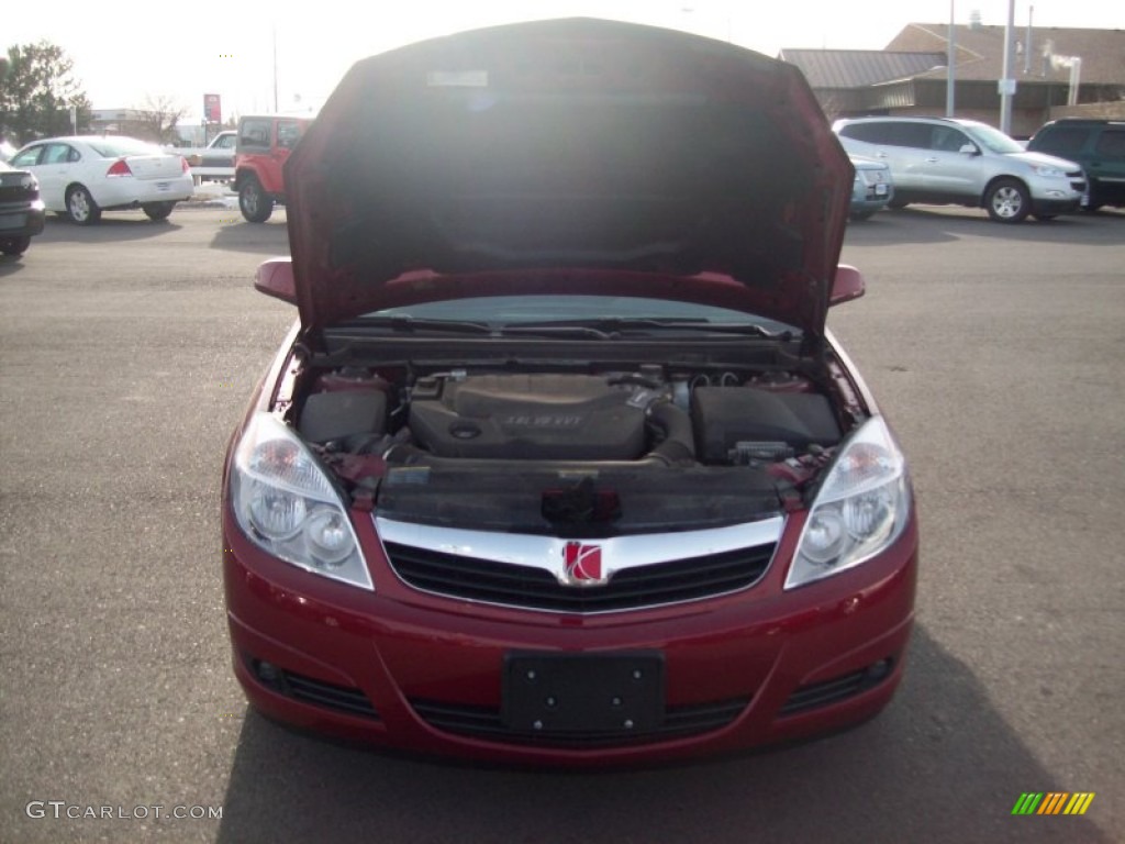 2008 Aura XR - Red Jewel / Gray photo #17