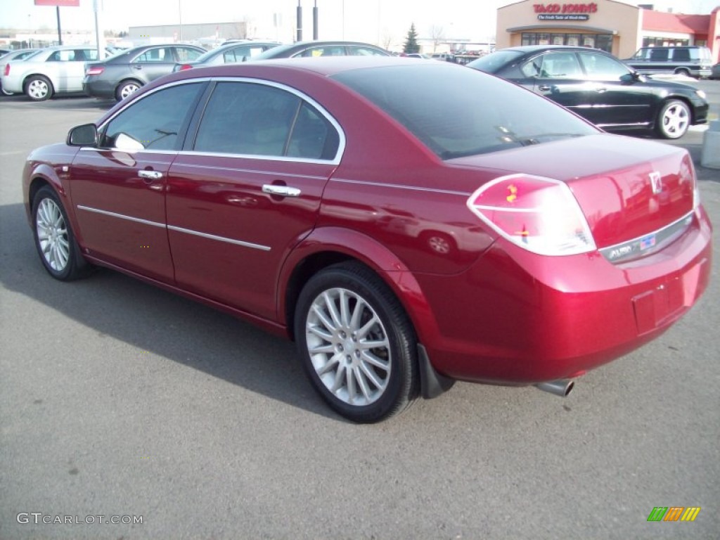 2008 Aura XR - Red Jewel / Gray photo #26