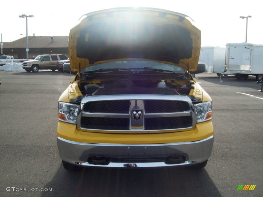 2009 Ram 1500 SLT Crew Cab 4x4 - Detonator Yellow / Dark Slate/Medium Graystone photo #18