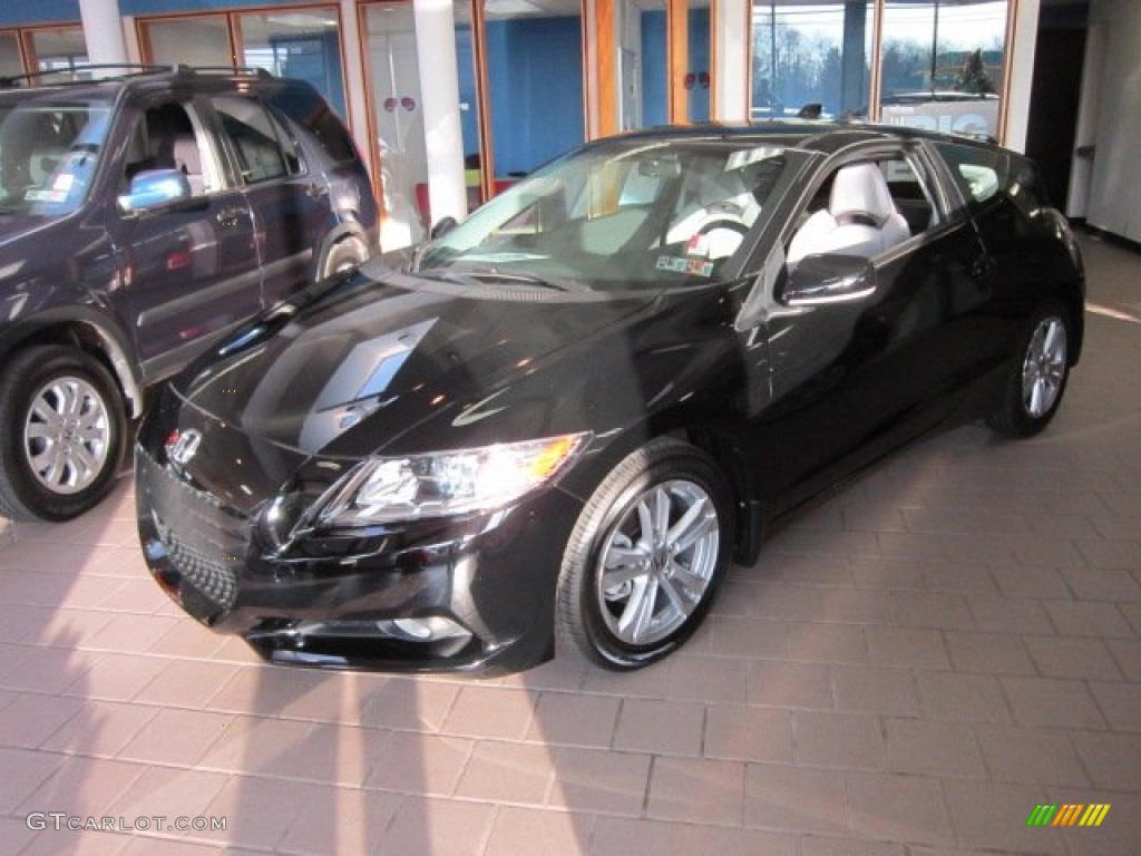 2011 CR-Z EX Sport Hybrid - Crystal Black Pearl / Gray Fabric photo #1