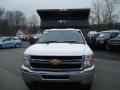 2012 Summit White Chevrolet Silverado 3500HD WT Regular Cab 4x4 Dump Truck  photo #3