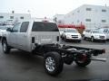 Sheer Silver Metallic - Silverado 2500HD LTZ Crew Cab 4x4 Chassis Photo No. 8