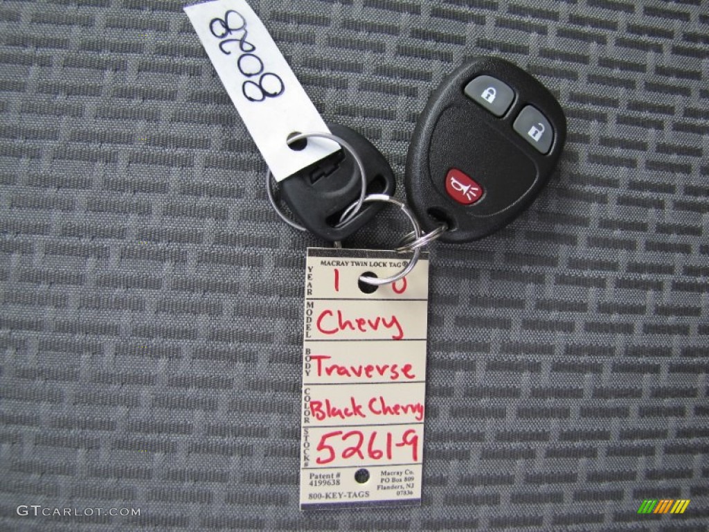 2010 Chevrolet Traverse LS AWD Keys Photo #58293896