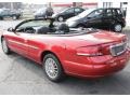 2004 Inferno Red Pearl Chrysler Sebring LXi Convertible  photo #11