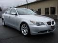 2005 Titanium Silver Metallic BMW 5 Series 545i Sedan  photo #6