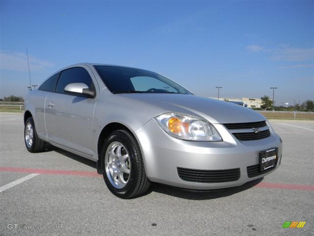 2007 Cobalt LT Coupe - Ultra Silver Metallic / Ebony photo #3