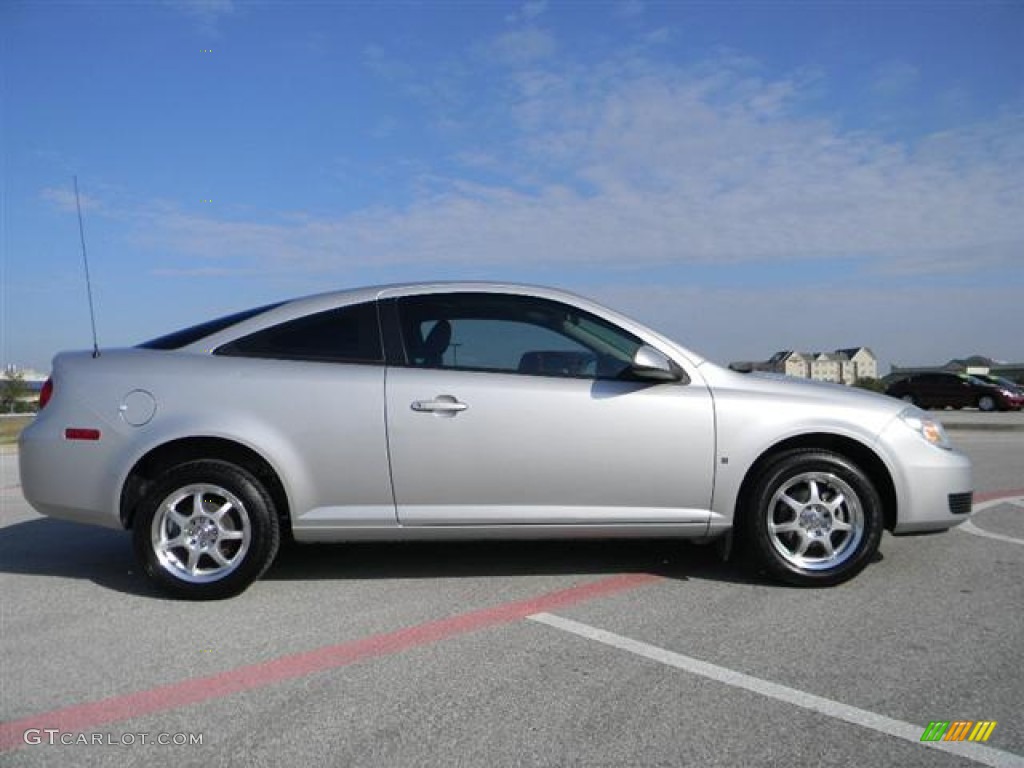 2007 Cobalt LT Coupe - Ultra Silver Metallic / Ebony photo #4