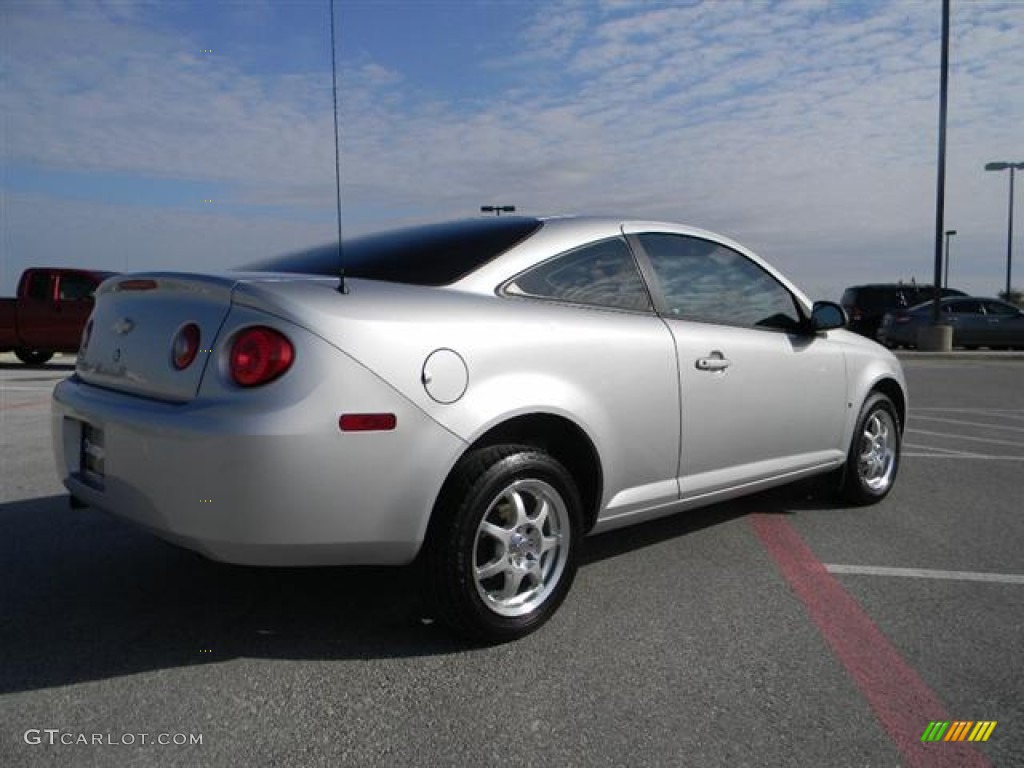 2007 Cobalt LT Coupe - Ultra Silver Metallic / Ebony photo #5