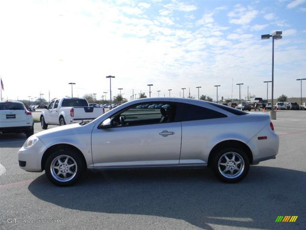 2007 Cobalt LT Coupe - Ultra Silver Metallic / Ebony photo #8