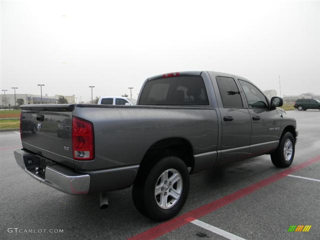 2006 Ram 1500 SLT Quad Cab - Mineral Gray Metallic / Medium Slate Gray photo #5