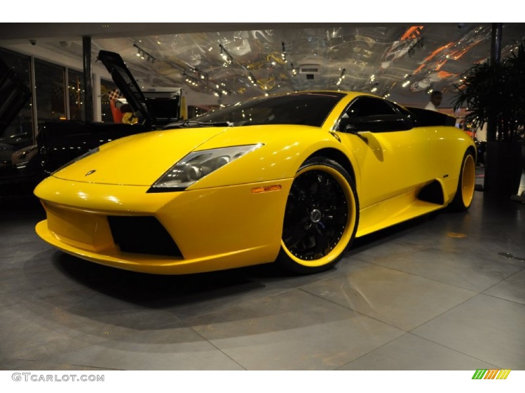 Giallo Evros (Yellow) 2006 Lamborghini Murcielago Coupe Exterior Photo #58295987
