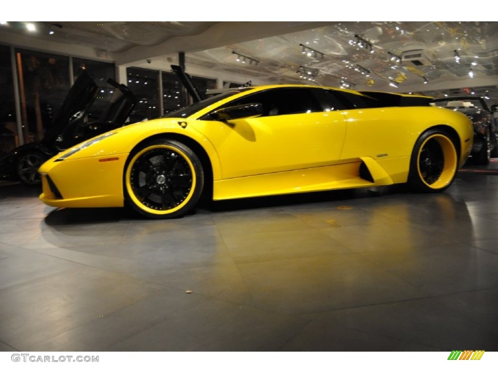 Giallo Evros (Yellow) 2006 Lamborghini Murcielago Coupe Exterior Photo #58296017