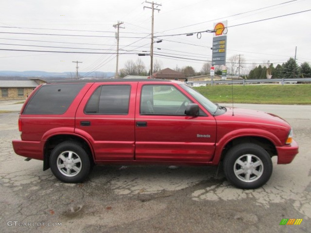 Jewelcoat Red Metallic 2001 Oldsmobile Bravada AWD Exterior Photo #58296164