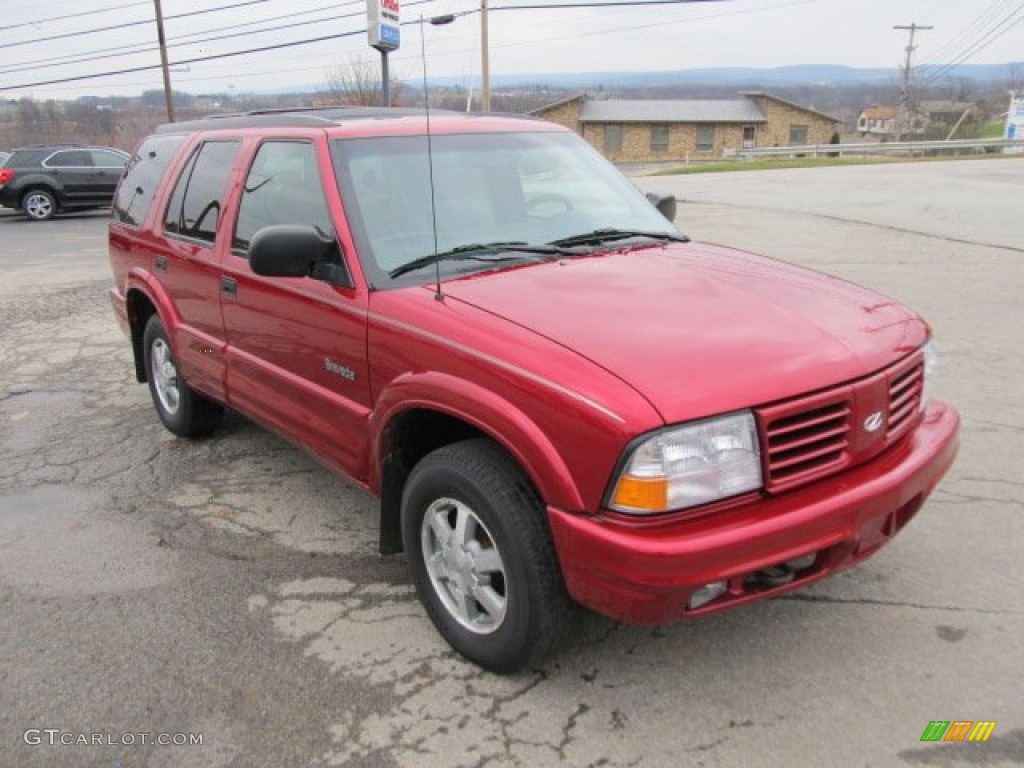 Jewelcoat Red Metallic 2001 Oldsmobile Bravada AWD Exterior Photo #58296170