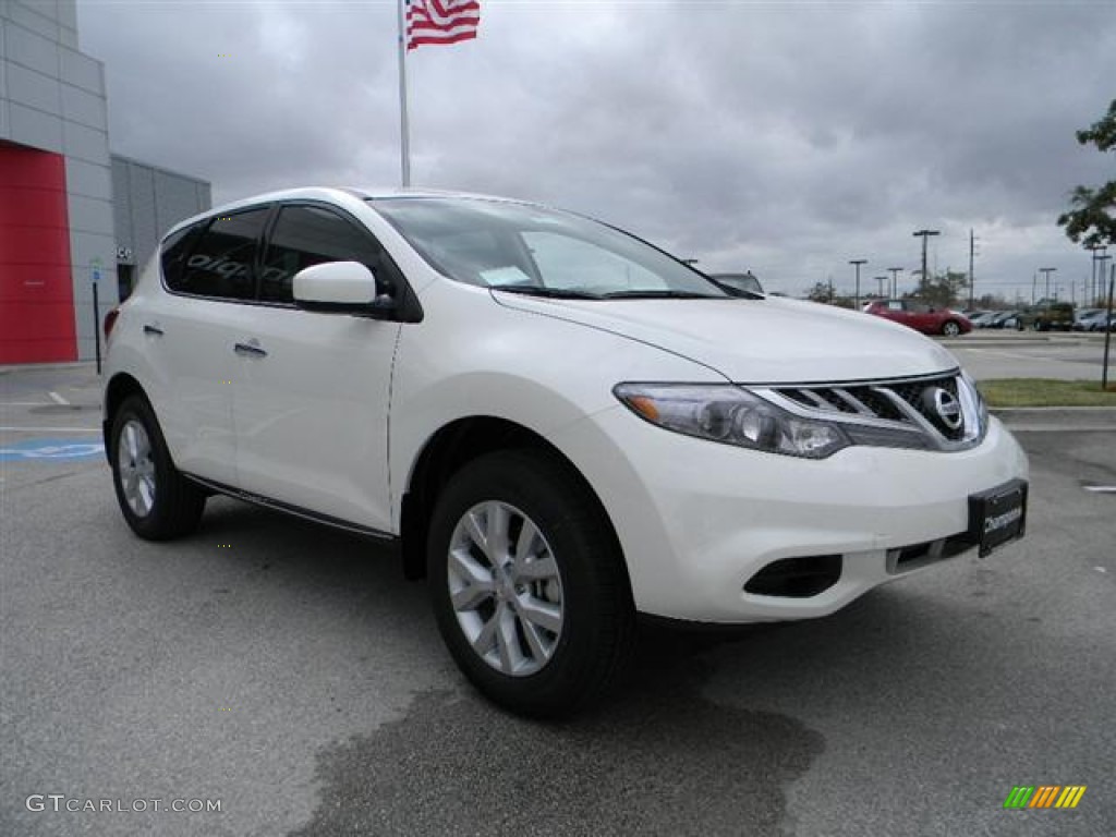 2012 Murano S - Pearl White / Beige photo #3