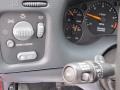 2001 Oldsmobile Bravada Graphite Interior Controls Photo