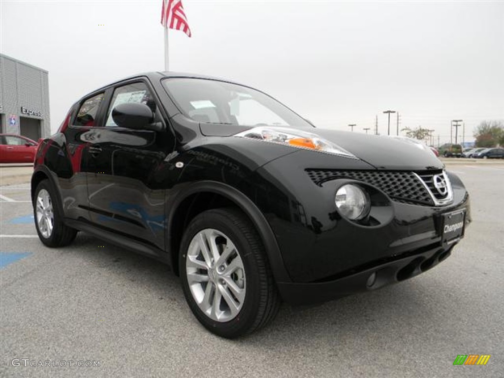 Sapphire Black 2012 Nissan Juke SL AWD Exterior Photo #58296356