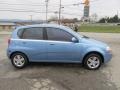 2005 Pastel Blue Metallic Chevrolet Aveo LS Hatchback  photo #7