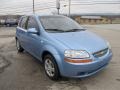 Pastel Blue Metallic - Aveo LS Hatchback Photo No. 9