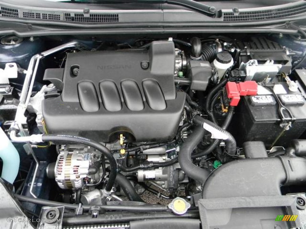 2012 Sentra 2.0 S - Blue Onyx / Charcoal photo #6