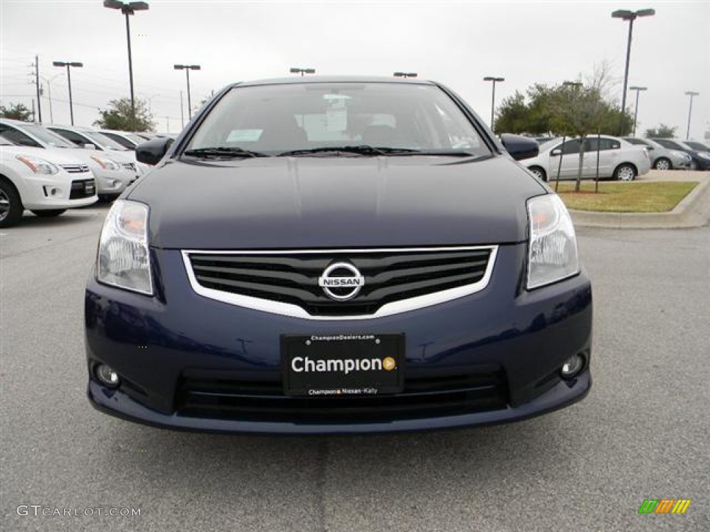 2012 Sentra 2.0 SL - Blue Onyx / Charcoal photo #2