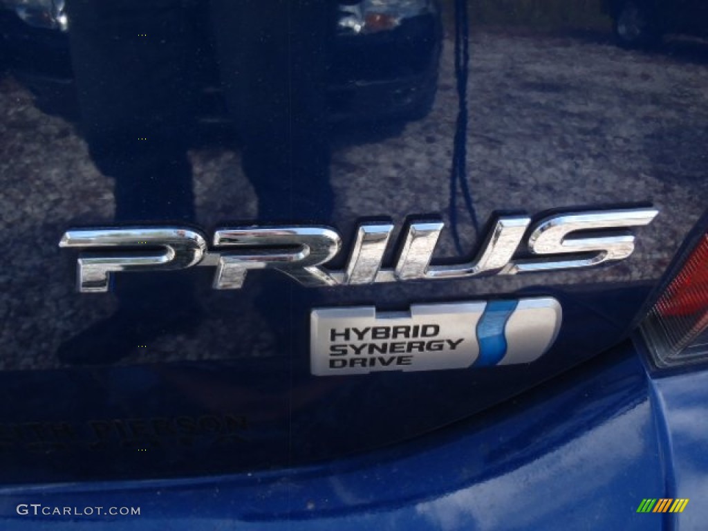 2009 Prius Hybrid - Spectra Blue Mica / Dark Gray photo #3