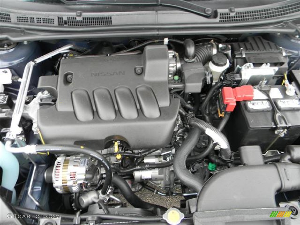 2012 Sentra 2.0 SL - Blue Onyx / Charcoal photo #6