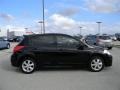 2012 Super Black Nissan Versa 1.8 SL Hatchback  photo #4