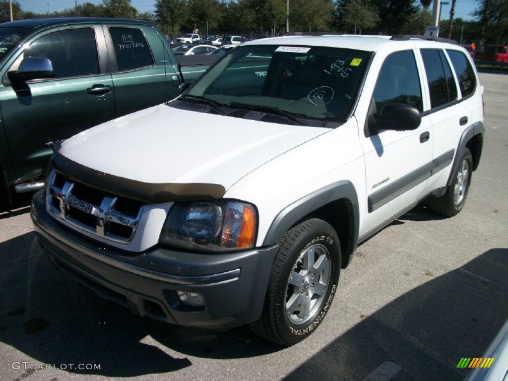 2007 Ascender S - Arctic White / Dark Gray/Light Gray photo #1