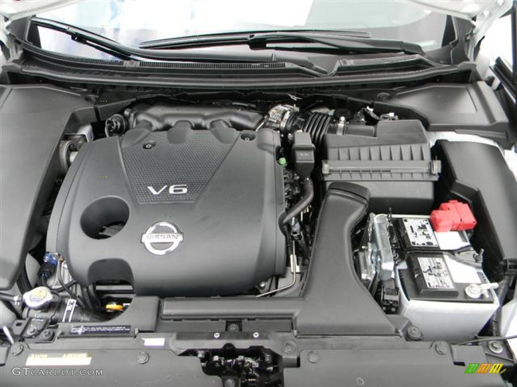 2012 Nissan Maxima 3.5 S 3.5 Liter DOHC 24-Valve CVTCS V6 Engine Photo #58297574